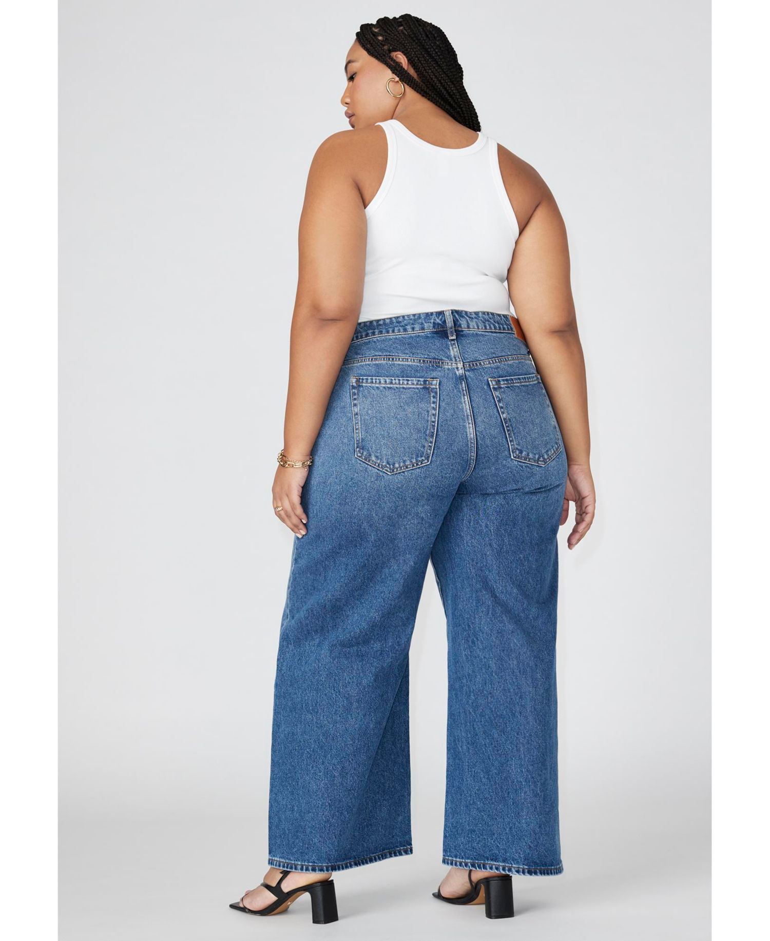 Women's The Yvette Rigid Wide Leg Jean