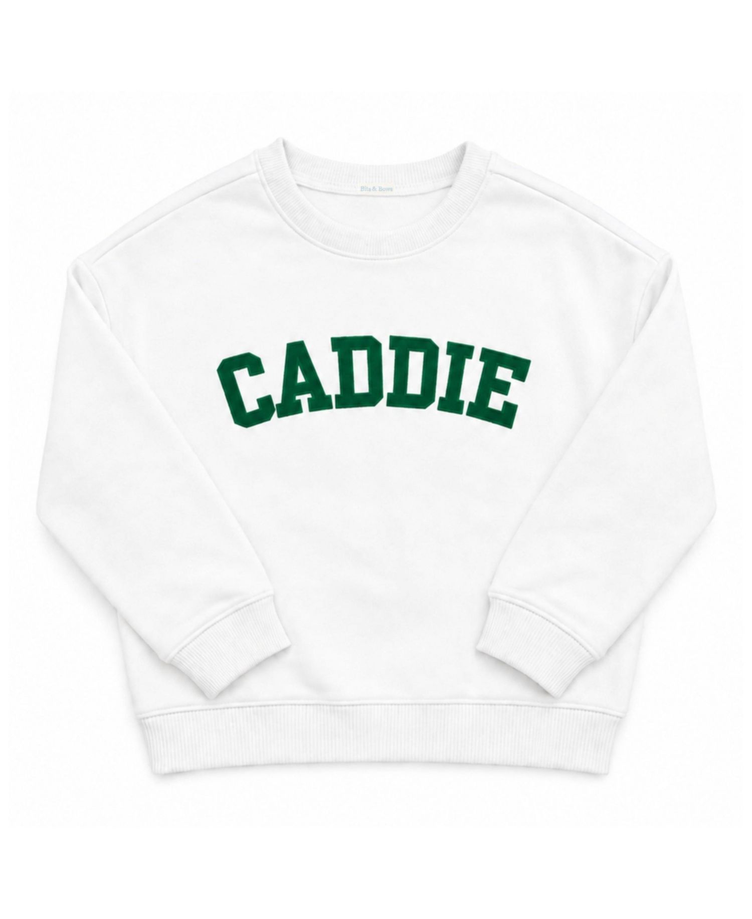 Boys' and Girls' Caddie Cotton-Blend Crewneck Long-Sleeve Sweatshirt