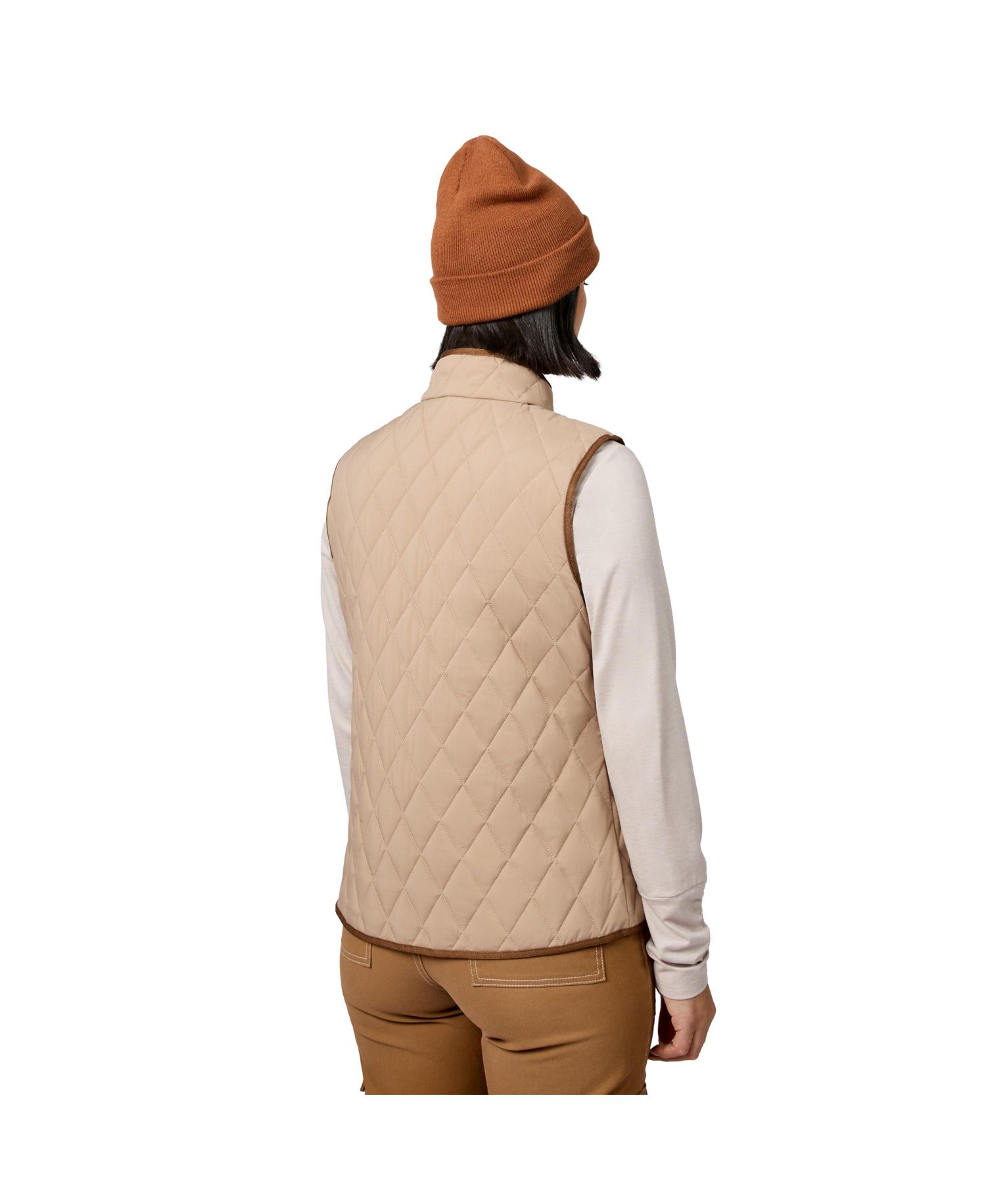Women's Cirrus Diamond Quilted Button Down Vest