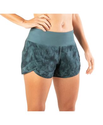 Womens 3 Inch Lightweight Workout Running Shorts With Mesh Liner Zip Pocket
