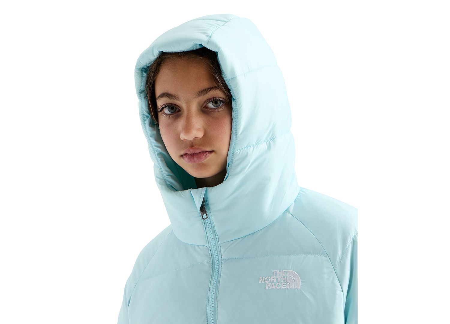 Girls' 4-16 Hydrenalite™ Down Hooded Jacket