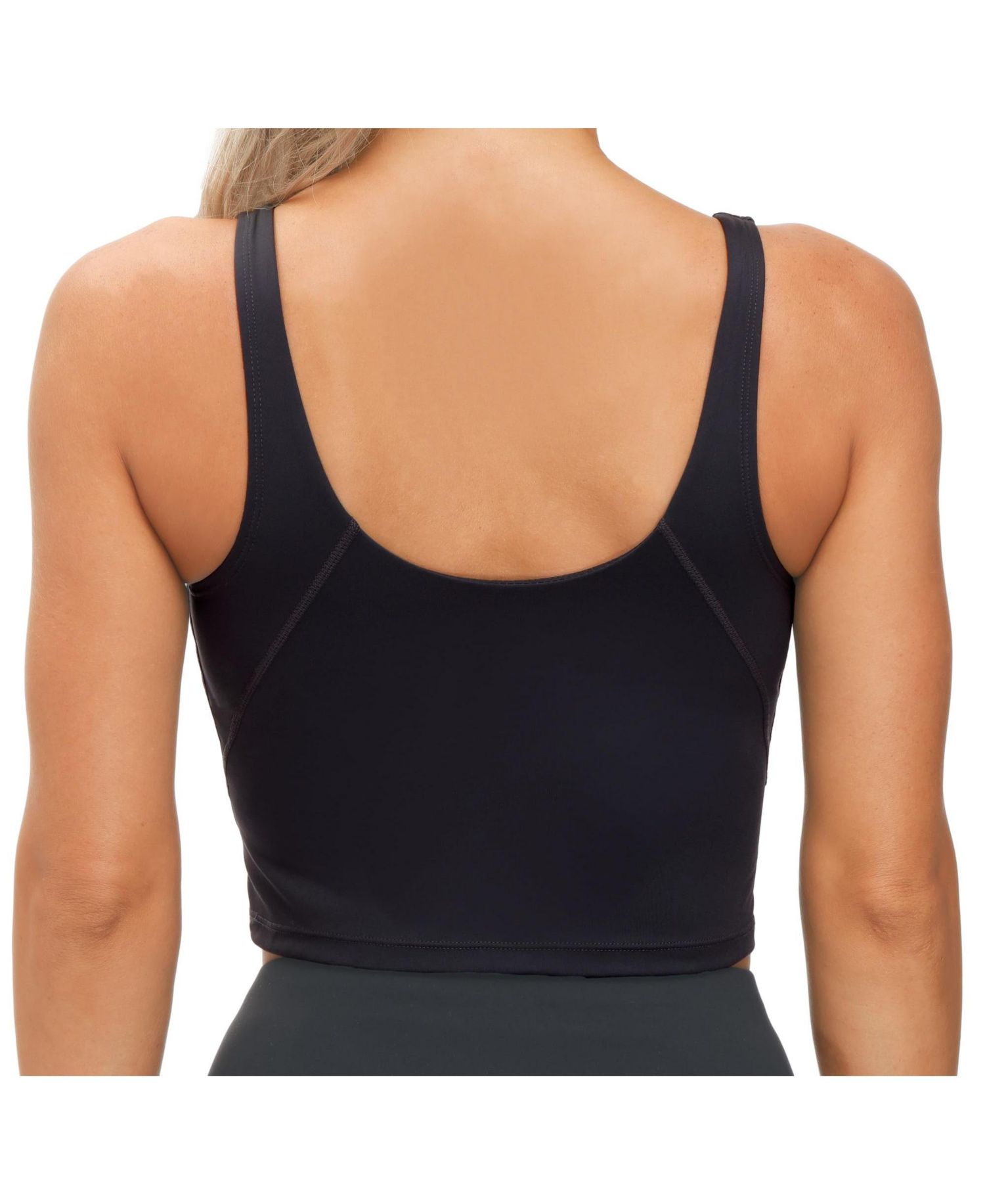 Longline Wirefree Padded Sports Bra