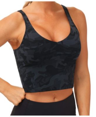 Longline Wirefree Padded Sports Bra