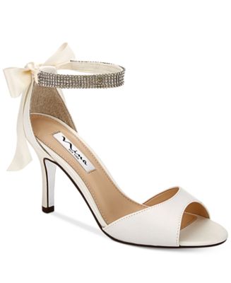 Nina Vinnie Two-Piece Evening Sandals - Sandals - Shoes - Macy's