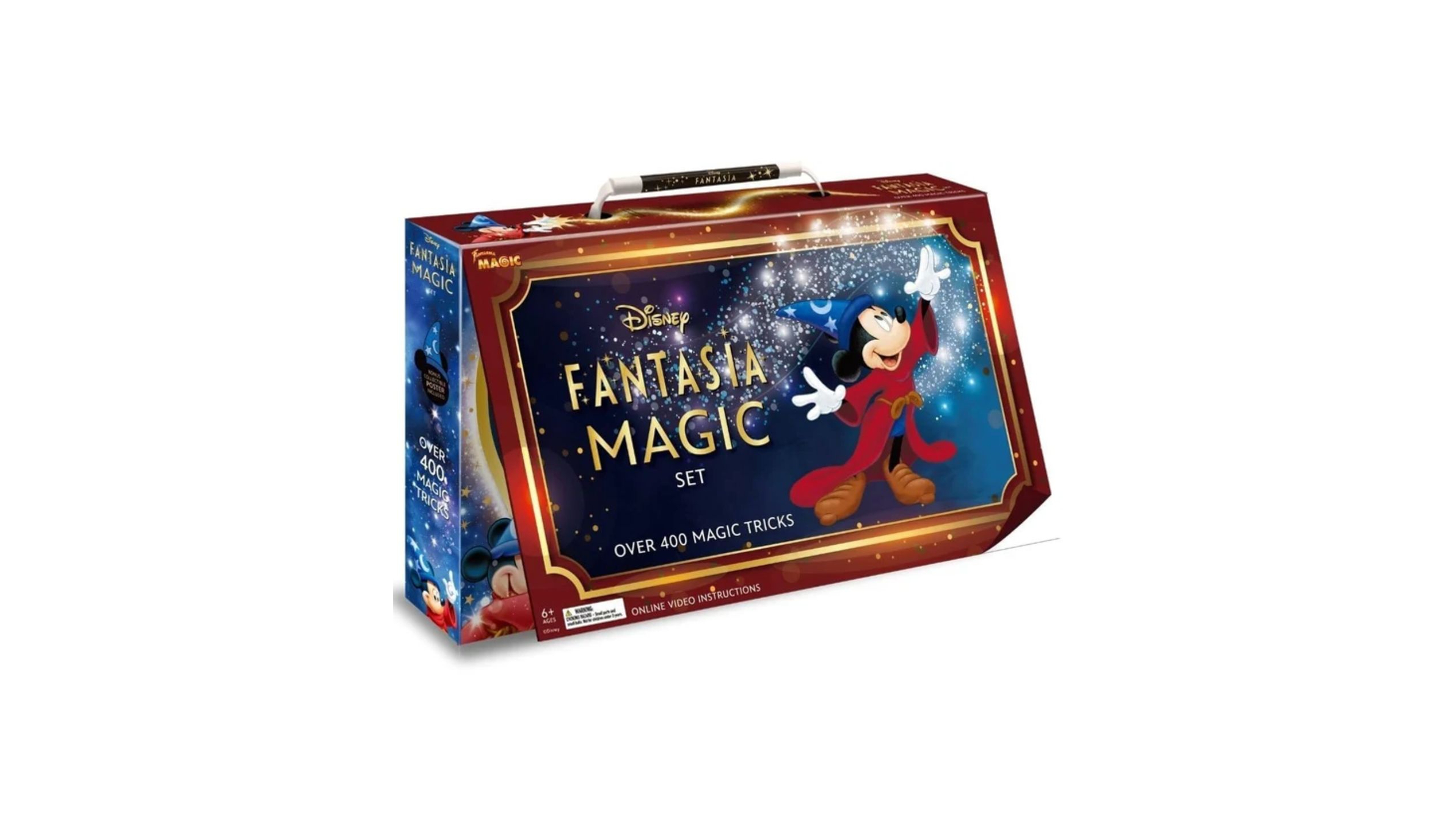 Fantasma Sorcerer Mickey Fantasia 400+ Tricks Magic Set, Ages 6+