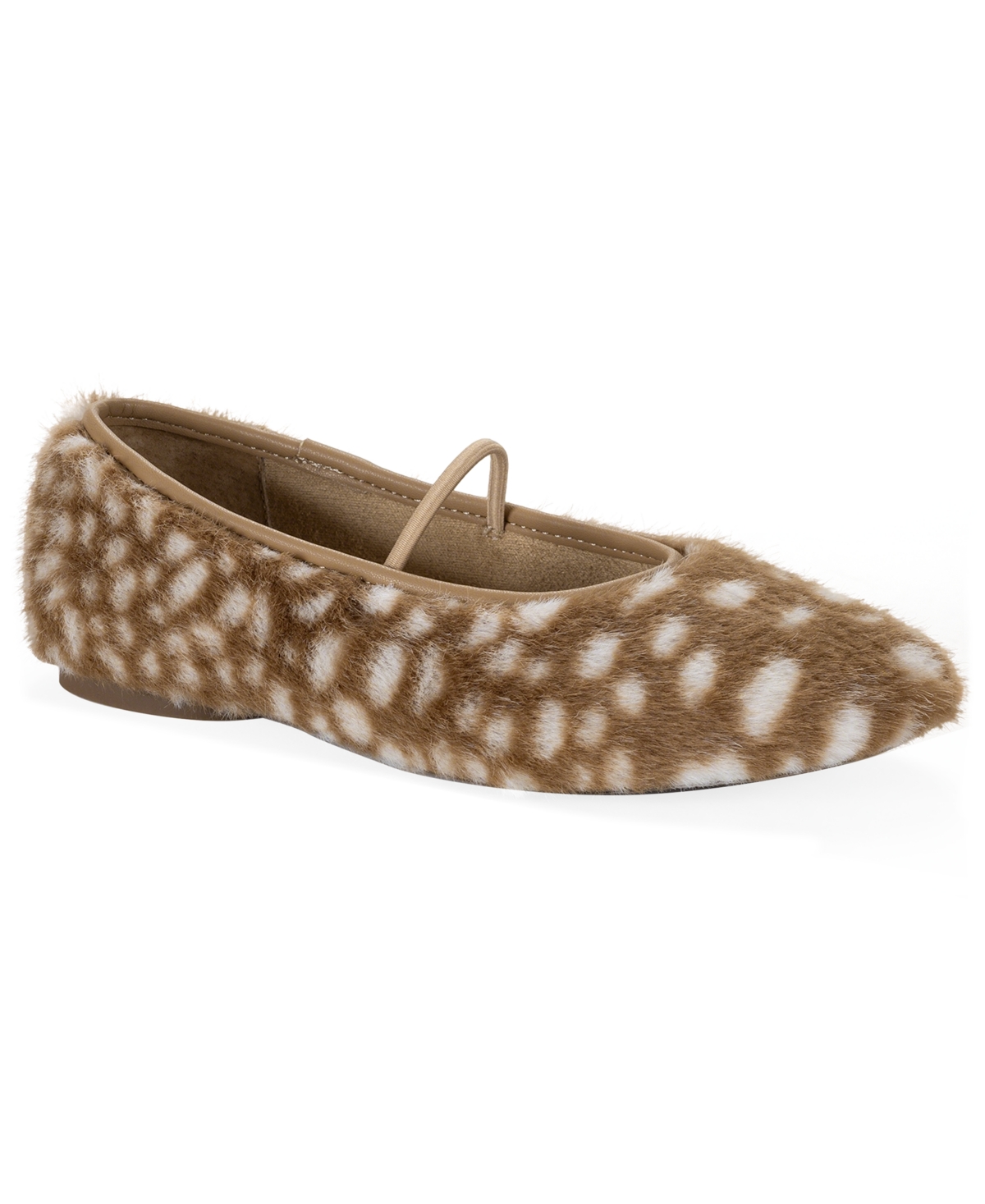 Wild Pair Women's Augustt Ballet Slip-on Flats, Created For Macy's Exclusive In Oh Deer