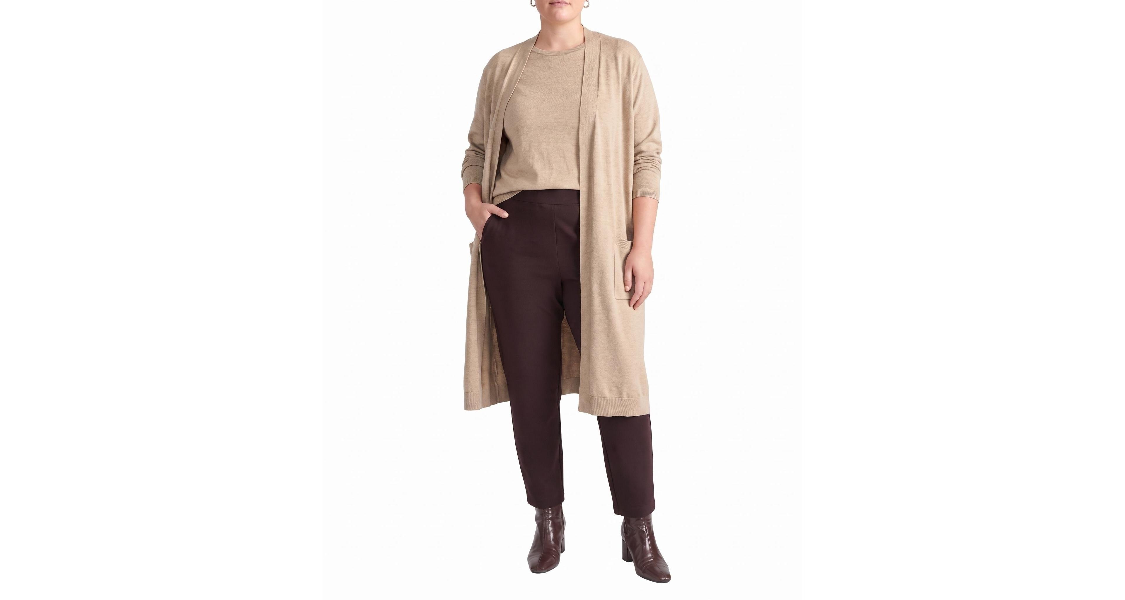 Universal Standard Plus Double Knit Sweater Cardigan