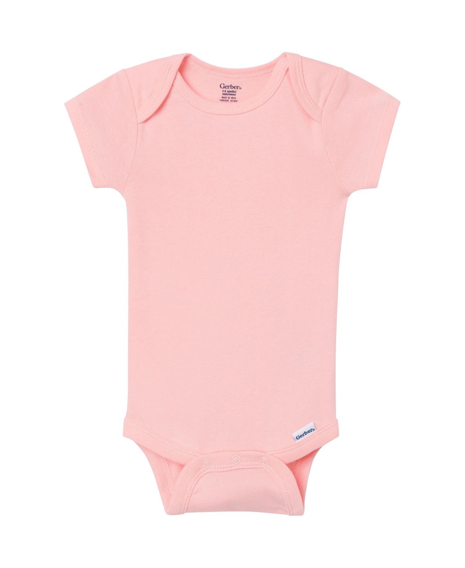 Baby (0-3 M to 24 M ) 5-Pack Short Sleeve Bodysuits, Pastels