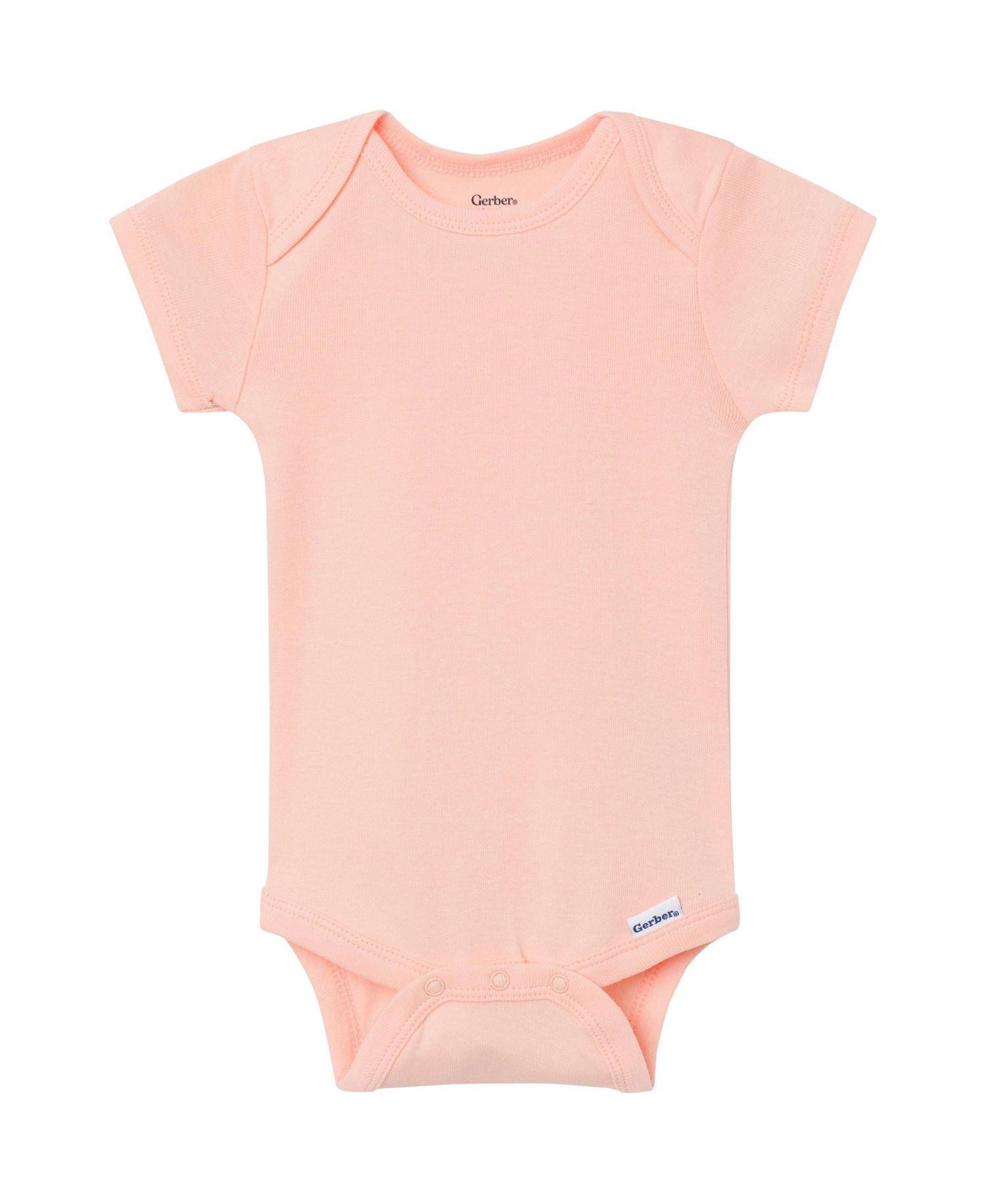 Baby ( NEW BORN TO 18 M )8-Pack Short Sleeve Bodysuits, Rainbow
