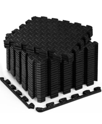 18 Pack Interlocking Eva Foam Floor Tiles Exercise Gym Mat Set