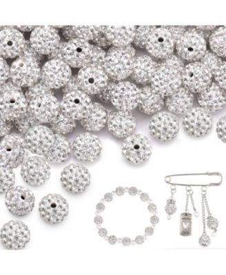  Rhinestone Beads For DIY Jewelry Making Craft Supplies Bulk