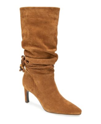 Womens Carson mid shaft rouched boot