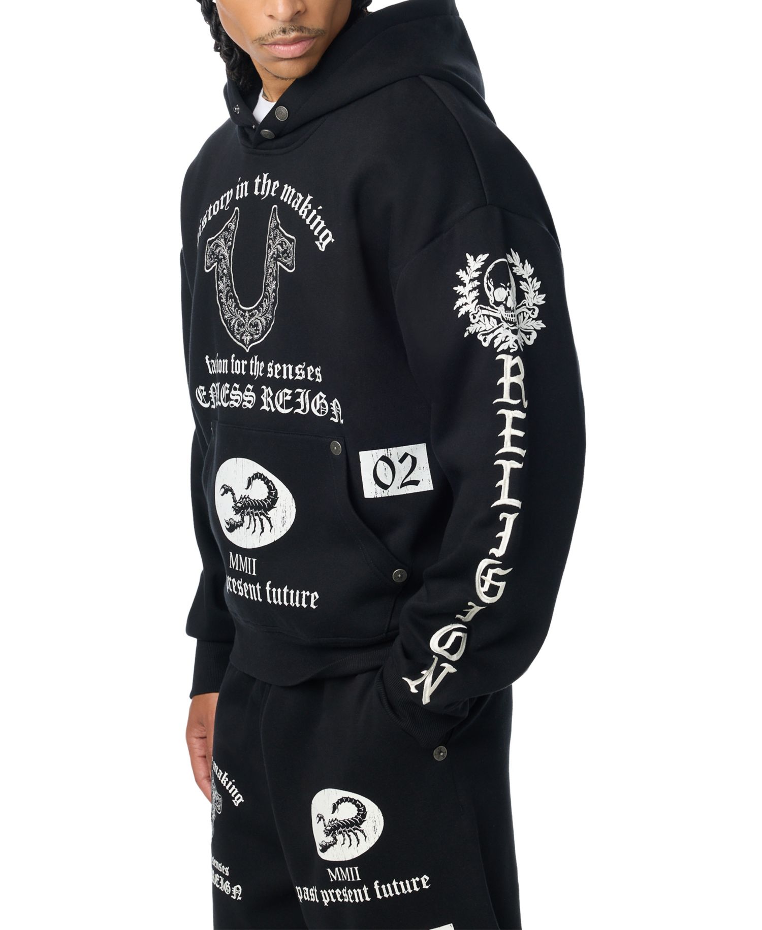 Men's Endless Reign Graphic Boxy Hoodie