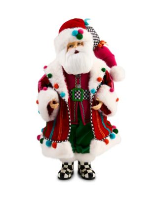 Confetti Christmas Santa Figure