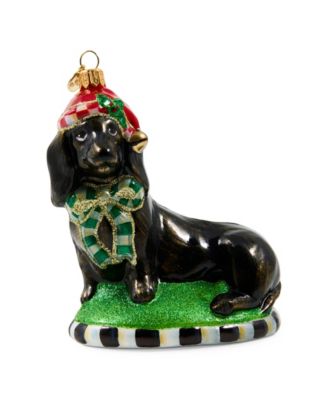 Holiday Dachshund Dog Ornament