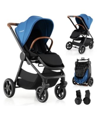 Convertible Travel Baby Stroller with MAXI-COSI Car Seat Adapters