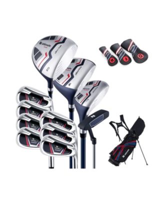 11-Piece Complete Golf Club Set with Stand Bag and Head Covers