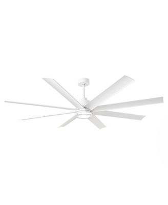 72 Modern Large Smart Ceiling Fan with Light and Remote, App Control, Voice Control