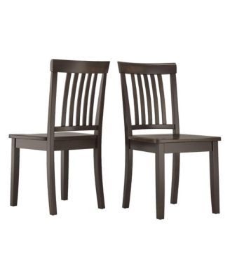 Oneill Farmhouse Slat Chair (Set of 2)