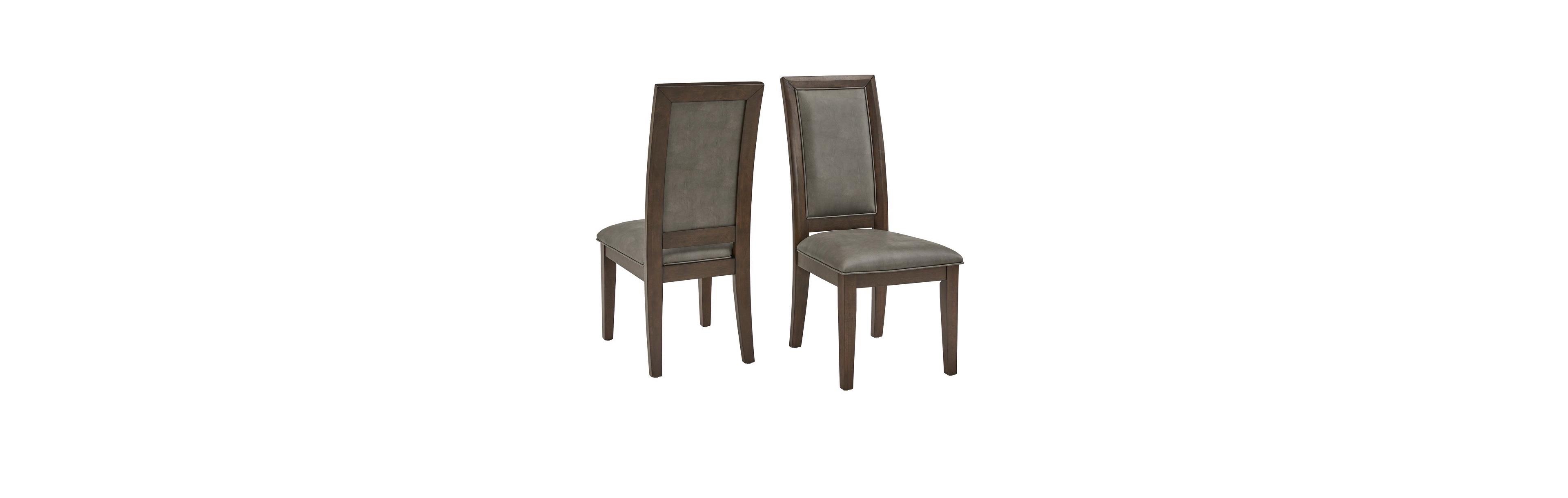 iNSPIRE Q Luna Pvc Dining Chair (Set of 2)