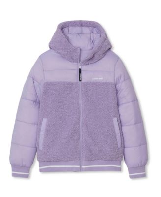 Boys' and Girls' 4-16 FeatherFree Reversible Water-Resistant Hooded Jacket
