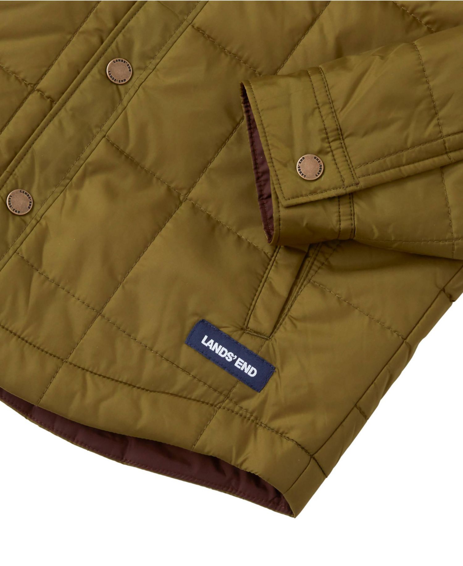 Boys' 4-20 Water-Resistant Quilted Jacket