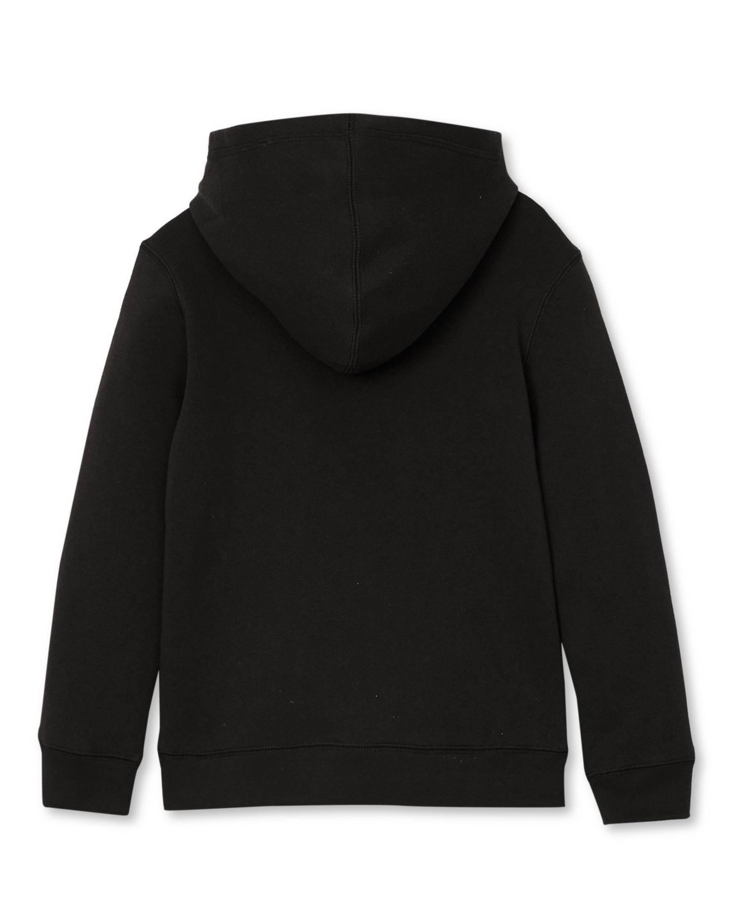 Kids Husky Solid Fleece Zip Hoodie
