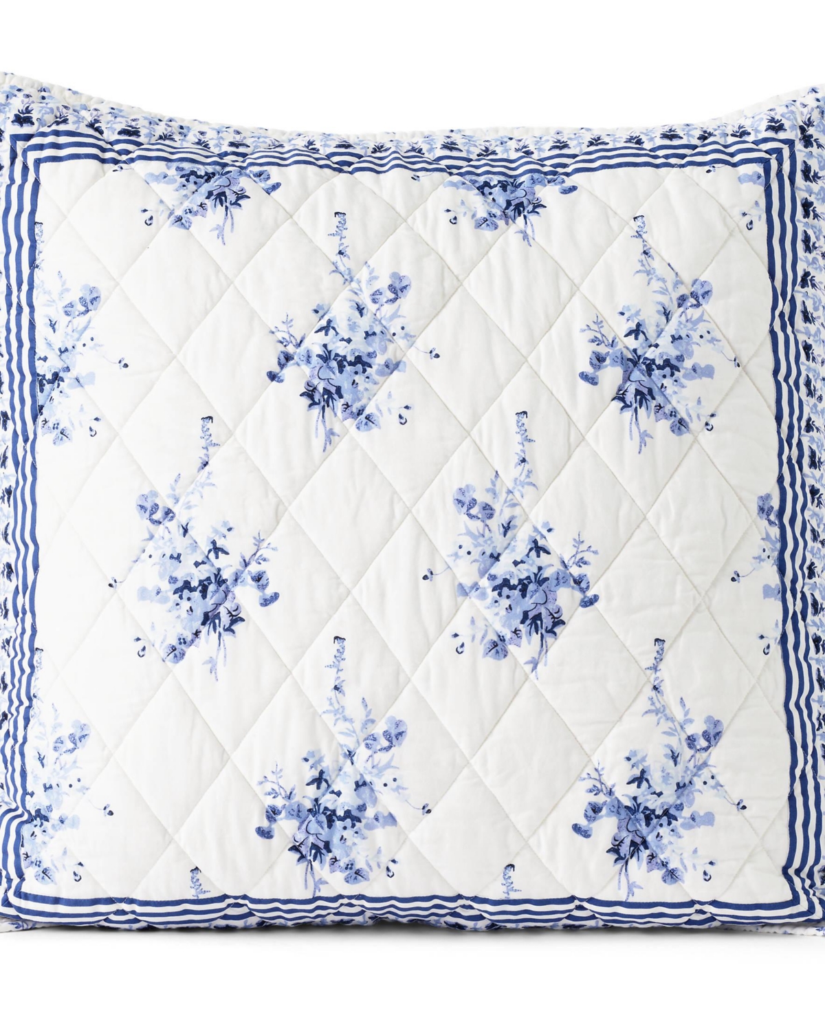 Lands' End Printed Cotton Pillow Sham