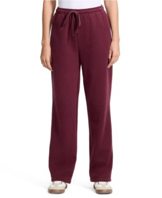 Women's Serious Sweats High Rise Relaxed Straight Leg Pants - Set Bottom