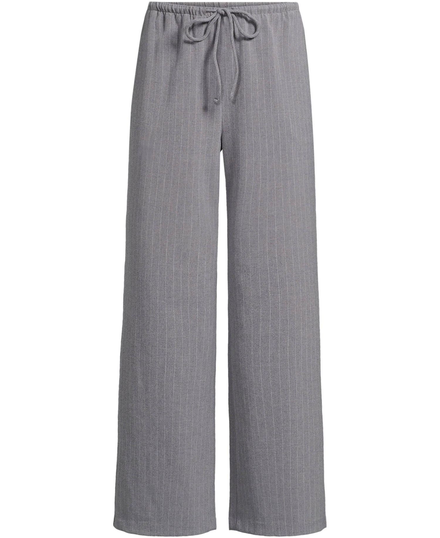 Women's Washable Suiting Mid Rise Wide Leg Pants