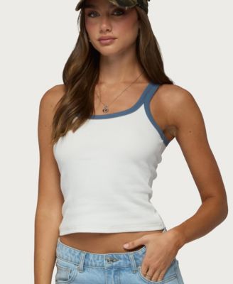 Women's Eida Contrast Ribbed Tank Top