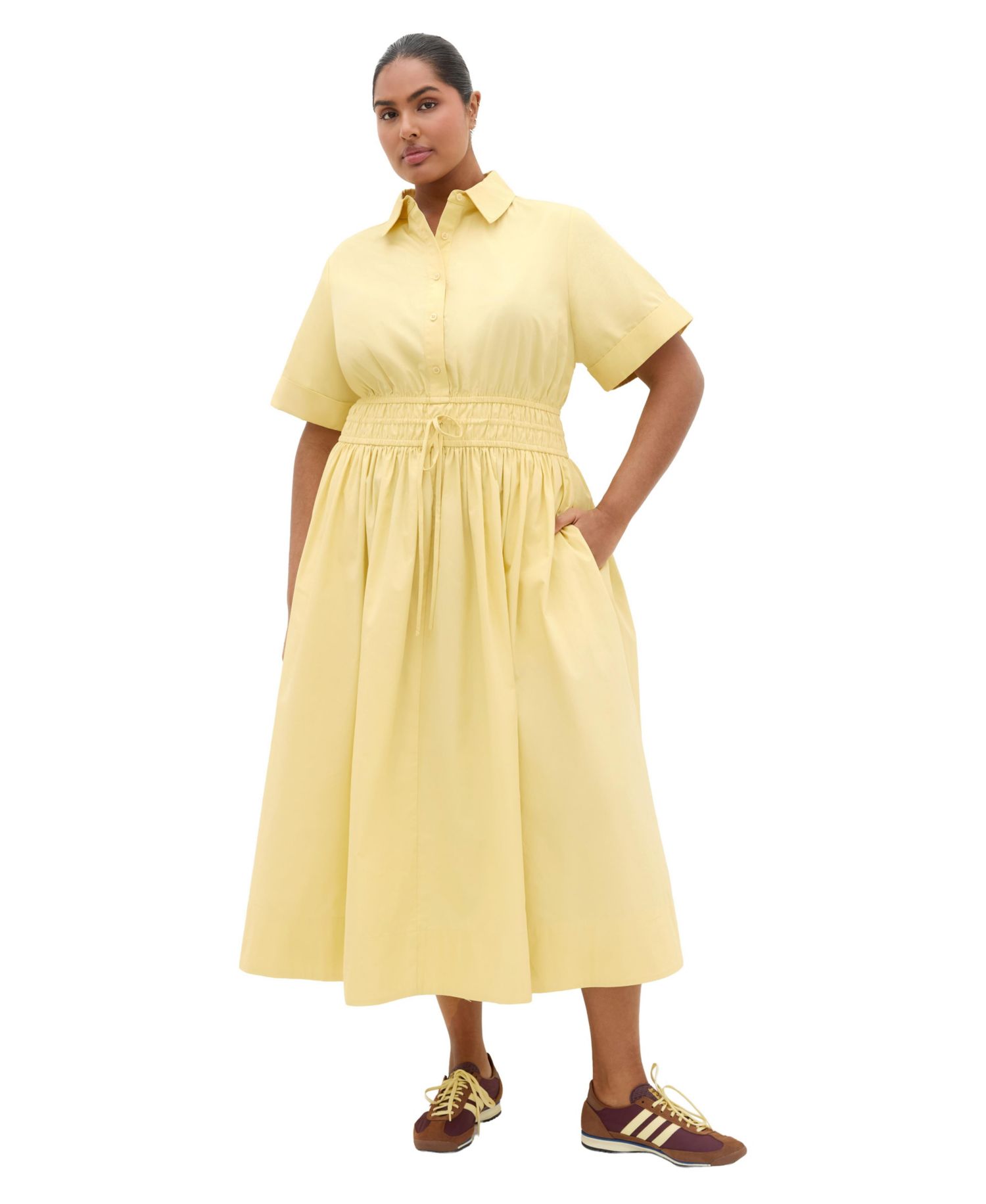 Women's Lana Midi Shirt Dress