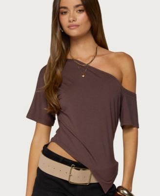 Women's Elori Asymmetric Off Shoulder Top