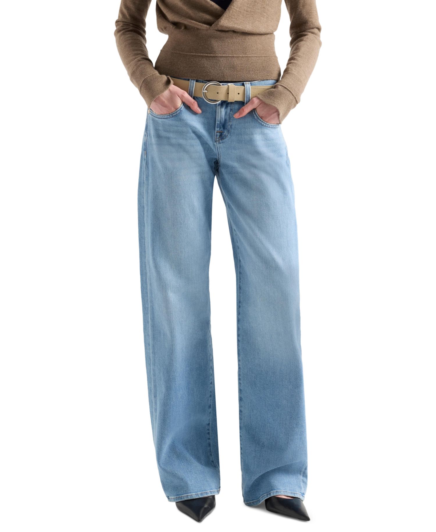 Women's Low-Rise Straight Jeans