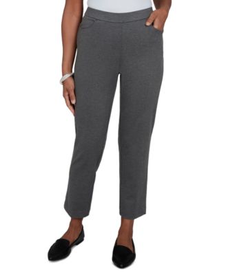 Women's Pull-On Mid-Rise Cropped & Ankle Pants