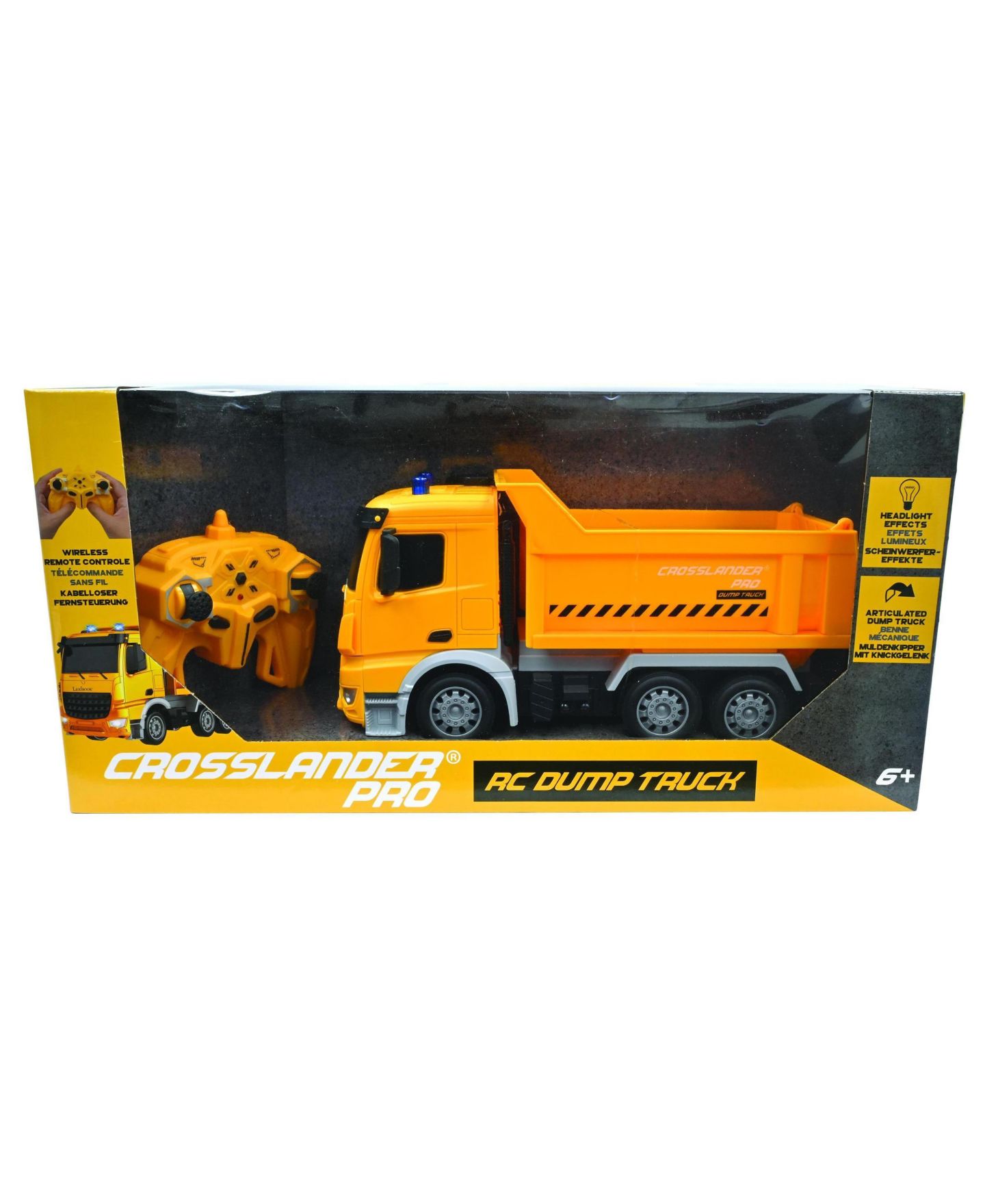 Детская игрушка Lexibook Crosslander Pro Light-Effects Remote-Controlled Dump Truck — фото 5