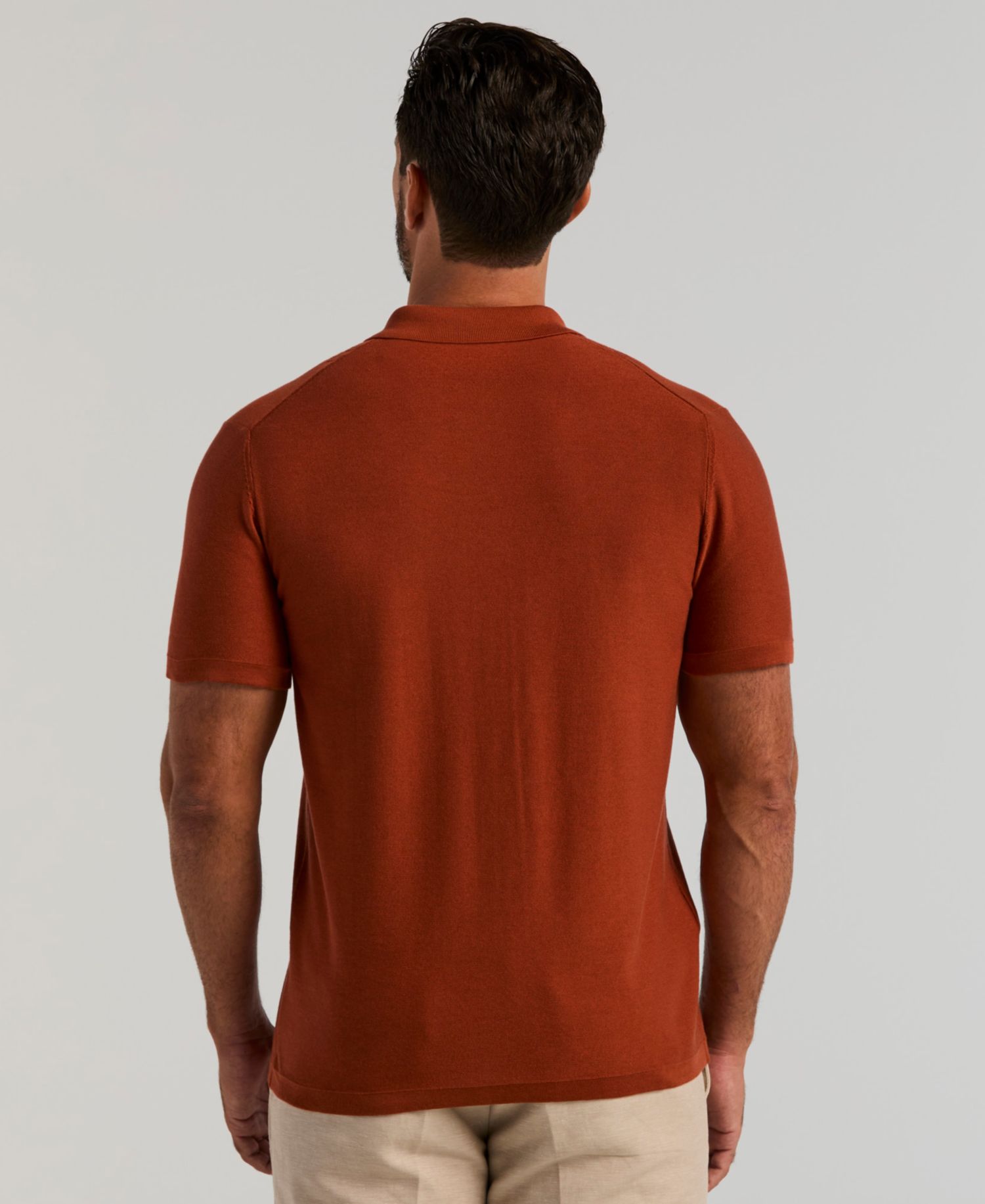 Men's Stripe Short-Sleeve Shirt