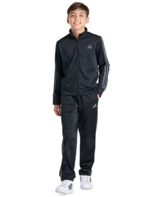 Boys' 8-20 Full-Zip Mock-Neck Straight-Leg Jacket and Pants, 2-Piece Set