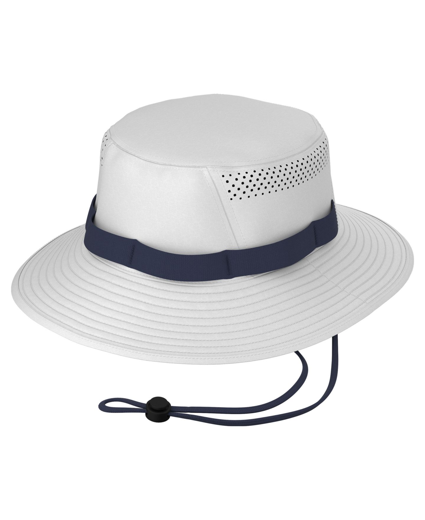 Мужская панама adidas Adjustable-Drawstring Wide-Brim Victory 5 Bucket Hat, цвет: Белый — фото 3