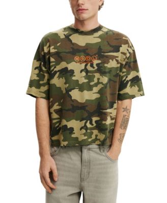 Men's Cropped Fit Graphic T-Shirt