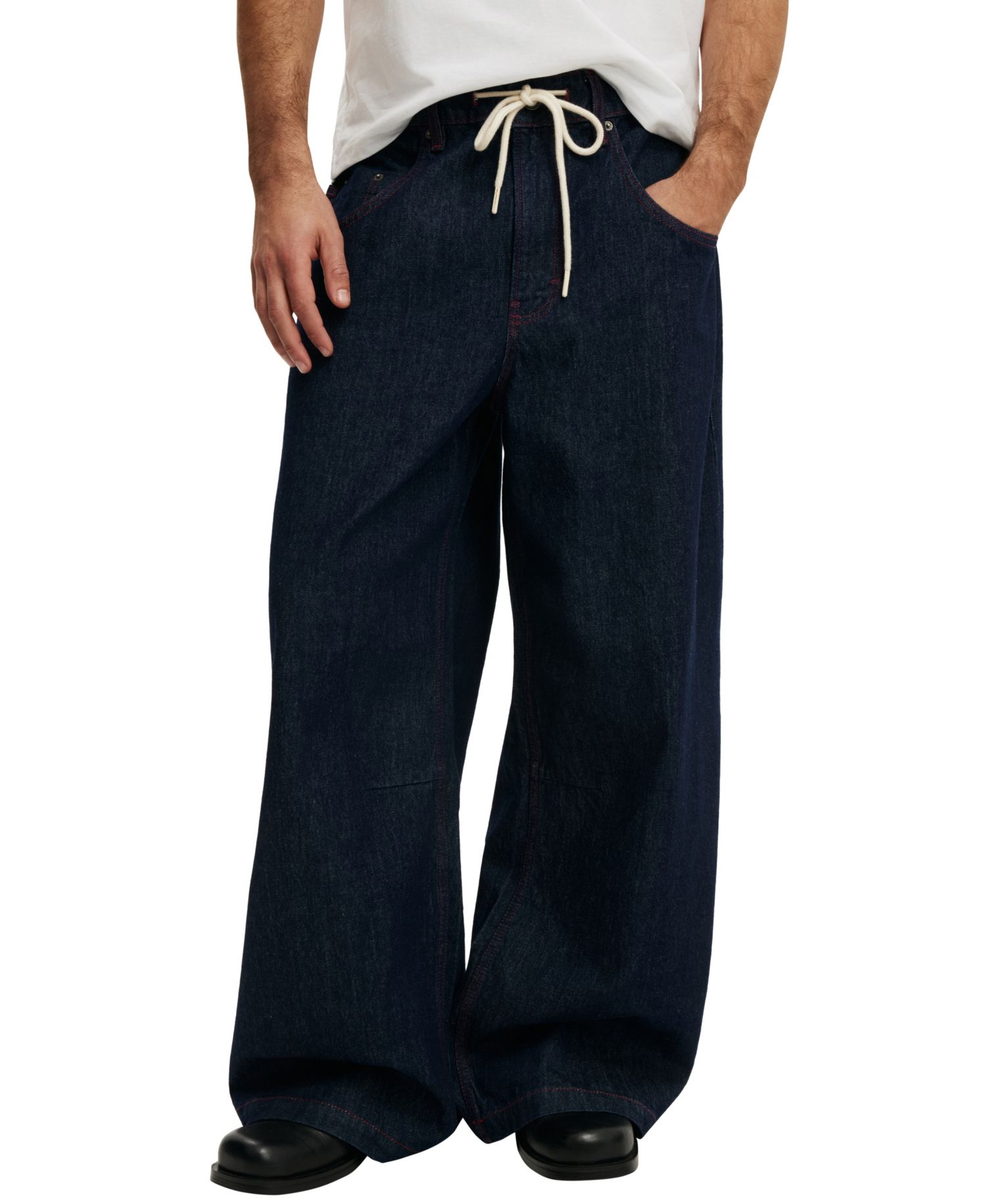 Men's Y2K Super Baggy Wide-Leg Jeans
