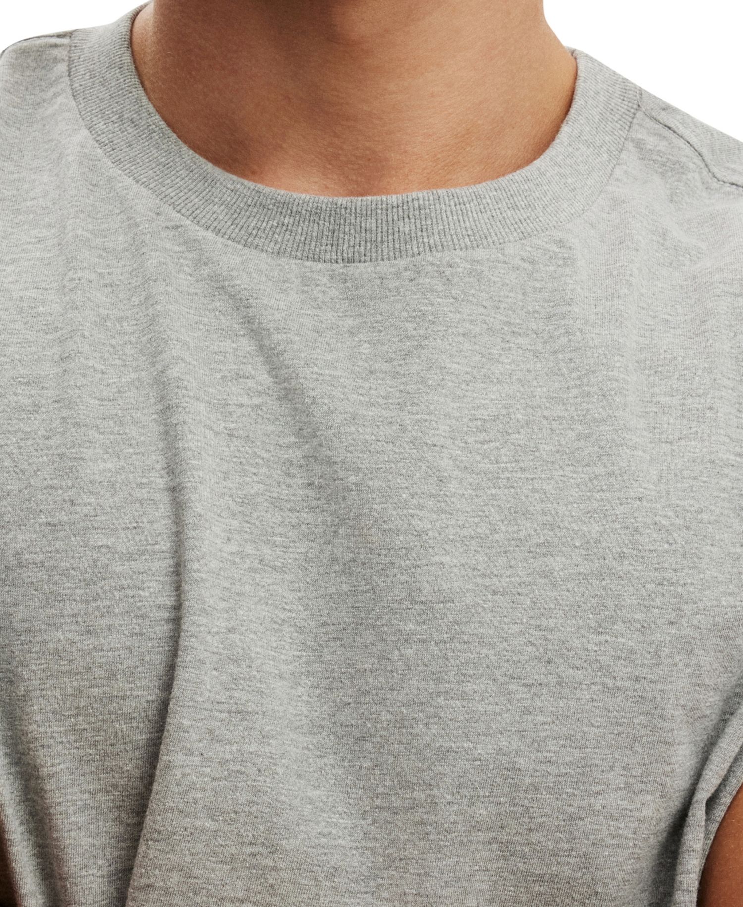 Men's Cropped-Fit Muscle Tank