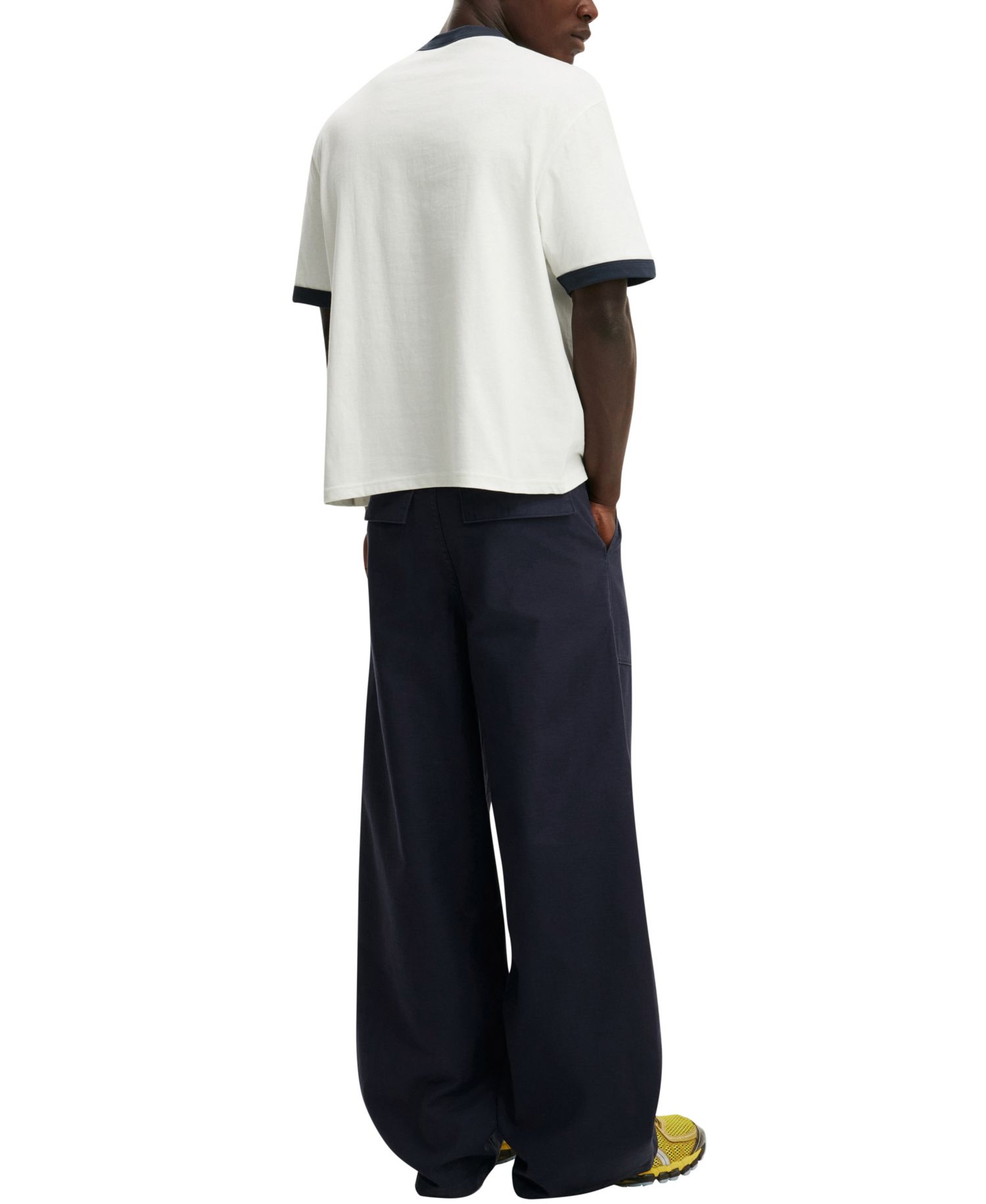 Men's Super Baggy Utility Slub Pants