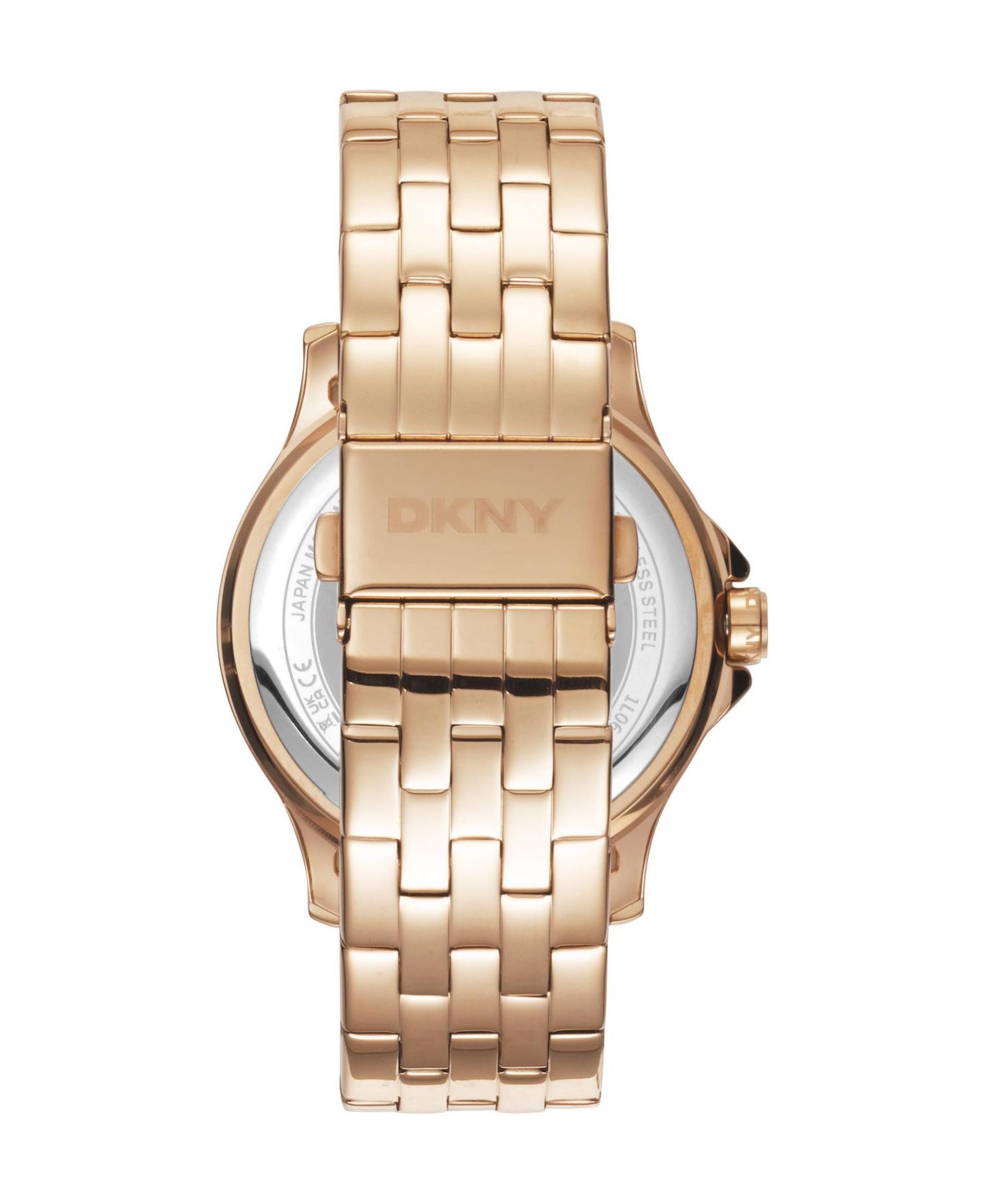 Женские часы DKNY Quartz Evening Stainless Steel Bracelet Watch, 40mm, цвет: Розовый — фото 3