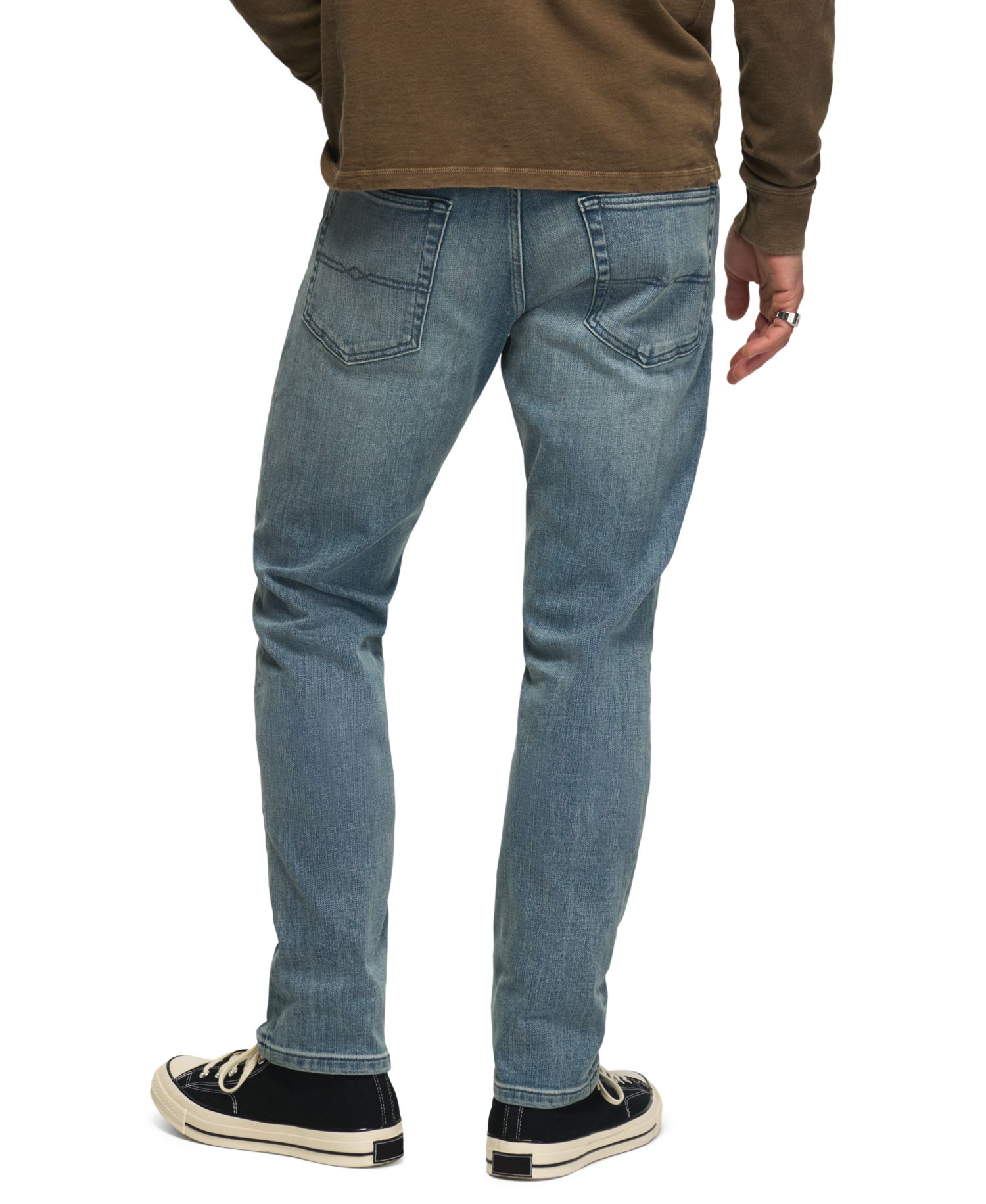 Men's 410 Athletic-Fit Straight-Leg Comfort-Stretch Jeans