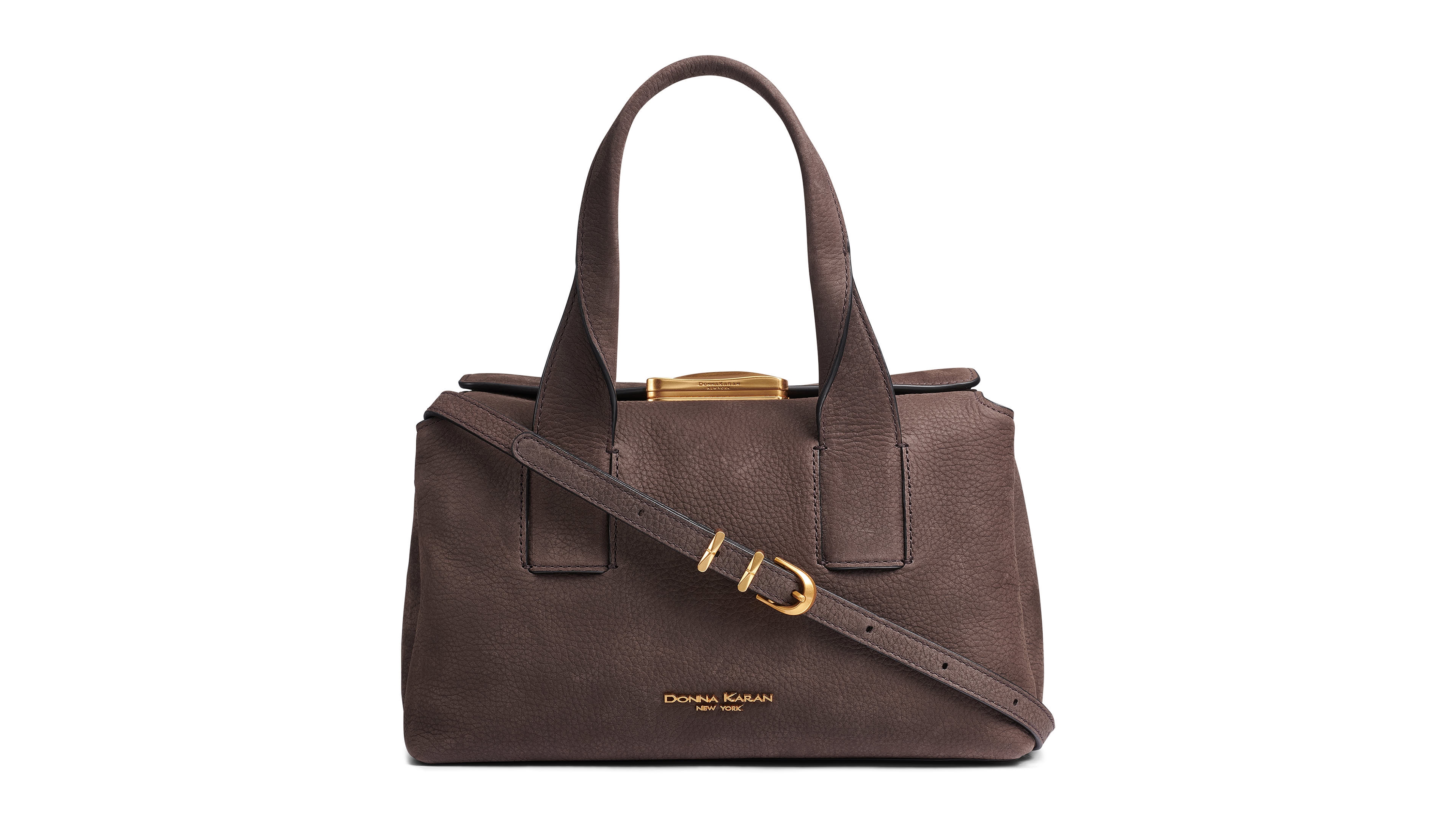 Donna Karan New York Amagansett Triple Compartment Medium Satchel Handbag