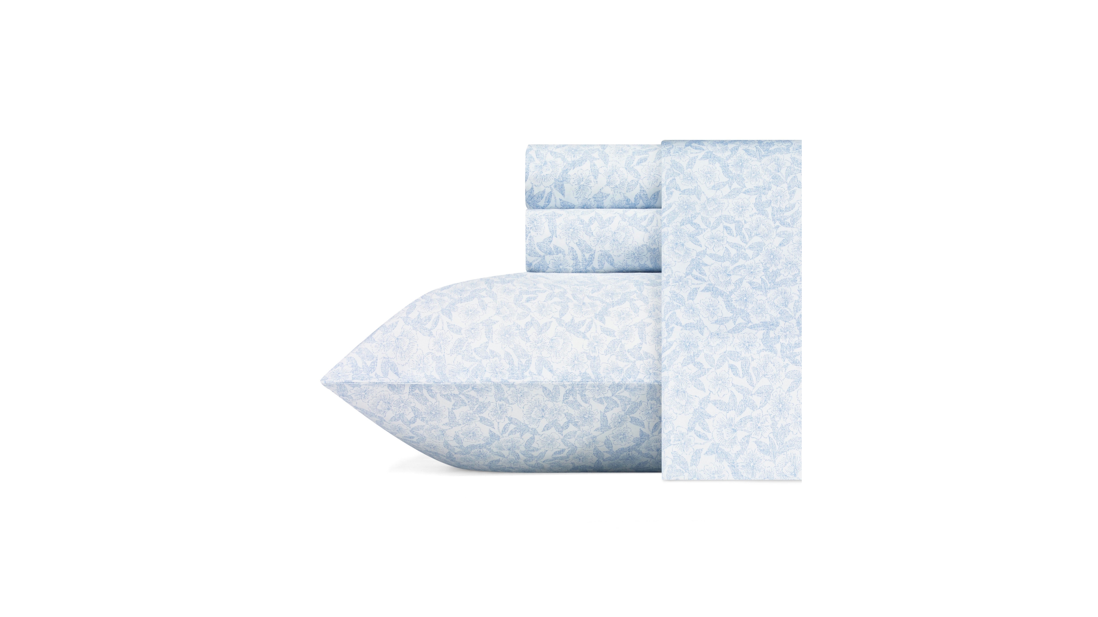 Closeout! Laura Ashley 300 Thread Count Cotton Sateen 4-Pc. Sheet Set, Full