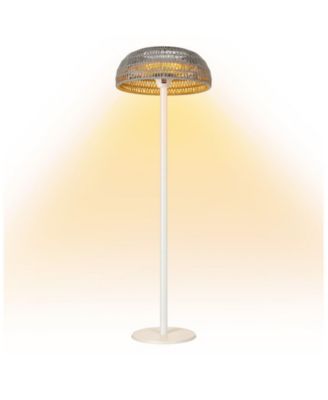 78.7 inch Floor Standing Woven Electric Patio Heater