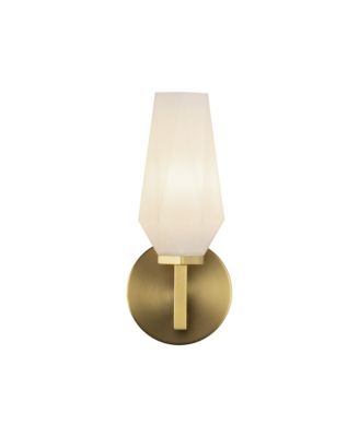 Krysta 10-in Brushed 1 Light Damp-Rated Wall/Vanity Light
