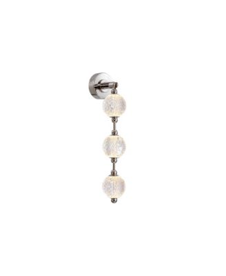 Marni 23-in Natural Damp-Rated Dimmable LED Wall/Vanity Light